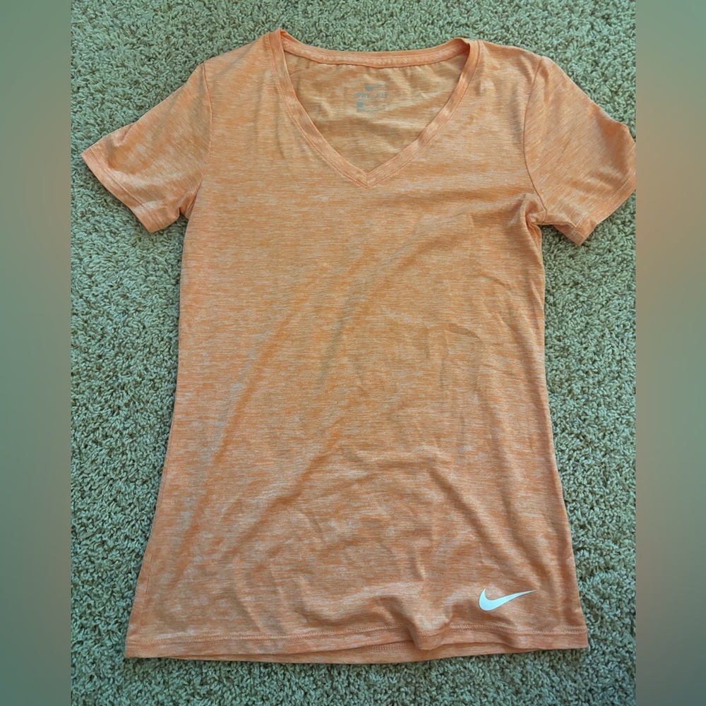 Nike Orange athletic tshirt